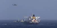 No s&aacute;bado, segundo navio foi interceptado  Foto: Reuters / BBC News Brasil
