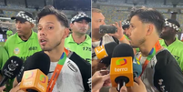 &Aacute;ngel Romero agradeceu funcion&aacute;rios do Tim&atilde;o pelo t&iacute;tulo da Copa do Brasil  Foto: Imagens: &Eacute;ros Mendes/Reda&ccedil;&atilde;o Terra