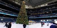 Est&aacute;dio do Real Madrid vira centro de atra&ccedil;&otilde;es durante per&iacute;odo natalino - Foto: Divulga&ccedil;&atilde;o / Real Madrid / Jogada10