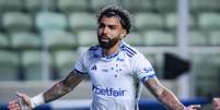 Gabigol marca tr&ecirc;s vezes. Foto: Gustavo Aleixo/Cruzeiro / Esporte News Mundo