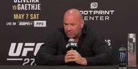 Dana White, chef&atilde;o do UFC Foto: Reprodu&ccedil;&atilde;o/Youtube Oficial UFC / Esporte News Mundo