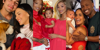 Mariana Rios, Ludmilla, Carol Peixinho e mais mamães famosas curtem primeiro Natal com os filhos nascidos em 2025: 'Jesus abençoe a família'.  Foto: Reprodução/Instagram / Purepeople