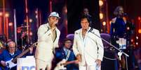 Jo&atilde;o Gomes e Roberto Carlos, clim&atilde;o no especial do Rei na Globo? Cantor quebra sil&ecirc;ncio ap&oacute;s rumor na web.  Foto: Divulga&ccedil;&atilde;o/TV Globo / Purepeople
