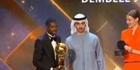 Demb&eacute;l&eacute; vence pr&ecirc;mio de melhor jogador pelo Globe Soccer Awards &ndash;  Foto: Reprodu&ccedil;&atilde;o / Jogada10