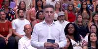 Luciano Huck no Doming&atilde;o (Reprodu&ccedil;&atilde;o/TV Globo) Foto: Contigo