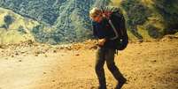 Karl Bushby iniciou sua aventura em 1998, esperando que a viagem durasse 12 anos  Foto: Karl Bushby / BBC News Brasil