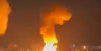 Ataques a&eacute;reos foram vistos em diferentes pontos da capital venezuelana   Foto: Reprodu&ccedil;&atilde;o/taliriapetrone/X