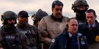 Nicol&aacute;s Maduro foi capturado na Venezuela e levado para Nova York para ser julgado por v&aacute;rios crimes, entre eles por narcotr&aacute;fico. Foto: REUTERS - Eduardo Munoz / RFI