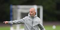 Enzo Maresca comandando um treino do Chelsea Foto: Reprodução/Instagram/@maresca / Estadão