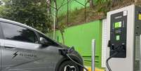 Leroy Merlin inaugura seu primeiro eletroposto para carros elétricos no Brasil Foto: Divulgação