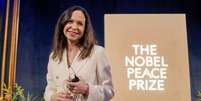 Mar&iacute;a Corina Machado foi laureada com o Nobel da Paz em 2025  Foto: ANSA / Ansa - Brasil
