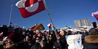Pesquisas indicam que muitos moradores da Groenl&acirc;ndia apoiam a independ&ecirc;ncia da Dinamarca, mas poucos querem fazer parte dos Estados Unidos  Foto: Getty Images / BBC News Brasil