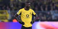 Serhou Guirassy (Borussia Dortmund) durante jogo contra o Bodo / Glimt, no dia 10.12.2025 Foto: ddp Media GmbH / Alamy