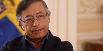 Presidente colombiano, Gustavo Petro, disse que EUA est&atilde;o tratando outras na&ccedil;&otilde;es como parte de um 'imp&eacute;rio' americano Foto: BBC News Brasil