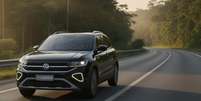 Volkswagen T-Cross: sem concorrentes na estrada dos SUVs  Foto: Montagem / Guia do Carro