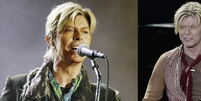 David Bowie era nazista? Na d&eacute;cada de 70, cantor chamou Hitler de &lsquo;estrela do rock&rsquo; e foi acusado de fazer suposta sauda&ccedil;&atilde;o.  Foto: Getty Images / Purepeople