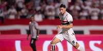 Jonathan Calleri (S&atilde;o Paulo) durante jogo contra a Ponte Preta, no dia 19.02.2025 Foto: SPP / Alamy