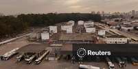 Caminhões em Terminal de Distribuição da Raízen em São Paulo
20/08/2025. REUTERS/Amanda Perobelli  Foto: Reuters