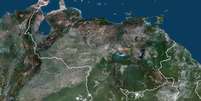Venezuela vista do espa&ccedil;o  Foto: Getty Images / BBC News Brasil