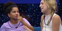 Milena e Samira  Foto: Reprodu&ccedil;&atilde;o/Globoplay / Contigo