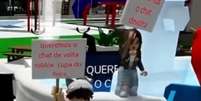 Usu&aacute;rios do Roblox se mobilizam contra mudan&ccedil;as envolvendo o uso do chat  Foto: Reprodu&ccedil;&atilde;o / Metr&oacute;poles