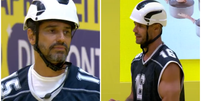 Alberto Cowboy e Jonas Sulzbach trocaram farpas durante a Prova do Líder de resistência  Foto: Globo