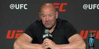 Dana White durante coletiva do UFC (Reprodu&ccedil;&atilde;o/Youtube Oficial UFC) Foto: Esporte News Mundo