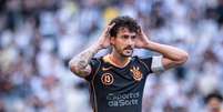Gustavo Henrique (Corinthians) celebrando seu gol contra a Ponte Preta, no dia 11.01.2026 Foto: ZUMA Press / Alamy