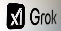 Logo da ferramenta de intelig&ecirc;ncia artificial Grok.  Foto: &copy; REUTERS / RFI
