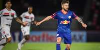 Eduardo Sasha, jogador do Red Bull Bragantino. Foto: Ari Ferreira/Red Bull Bragantino / Esporte News Mundo