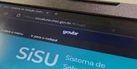 P&aacute;gina do Sisu na internet  Foto: Rafa Neddermeyer/Ag&ecirc;ncia Brasil / Estad&atilde;o
