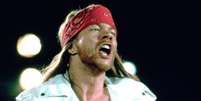 Axl Rose vocalista do Guns N' Roses, em 1992 Foto: Michael Putland / Getty Images / Rolling Stone Brasil