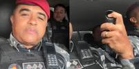 PM do Piau&iacute; investiga uso de spray de pimenta em viatura fechada com tr&ecirc;s policiais   Foto: Reprodu&ccedil;&atilde;o/Redes Sociais