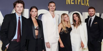 David e Victoria Beckham são pais de Brooklyn, Romeo, Cruz e Harper  Foto: Reprodução/romeobeckham/Instagram