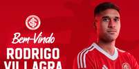 Foto: Divulga&ccedil;&atilde;o / Internacional - Legenda: Rodrigo Villagra chega por empr&eacute;stimo at&eacute; o fim do ano / Jogada10