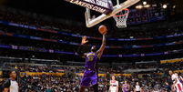 Lebron James em jogo do Lakers Foto: Esporte News Mundo