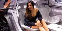 Anitta no Salão do Automóvel  Foto: Reprodução Instagram / Guia do Carro