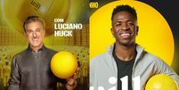 Luciano Huck e Vini Jr. j&aacute; foram rostos do Will Bank  Foto: Reprodu&ccedil;&atilde;o/Instagram