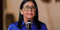 Delcy Rodr&iacute;guez, presidente em exerc&iacute;cio da Venezuela  Foto: Jes&uacute;s Vargas/Getty Images / BBC News Brasil