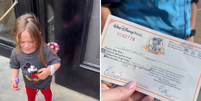 Menina brasileira perde balão em parque da Disney e é surpreendida por funcionária com presente: 'A magia é real' Foto: Reprodução/Instagram