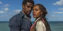 Ronald Sotto e Duda Santos em 'A Nobreza do Amor': a beleza do homem negro retinto ganha destaque na teledramaturgia da Globo  Foto: Estevam Avellar/TV Globo