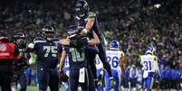 Os Seahawks venceram os Rams e conquistaram o t&iacute;tulo da NFC Foto: ( Getty Images) / Sportbuzz