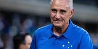  Foto: Gustavo Aleixo/Cruzeiro - Legenda: Tite, t&eacute;cnico do Cruzeiro, lamenta derrota de virada para o Atl&eacute;tico-MG / Jogada10