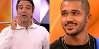 Tadeu Schmidt e Matheus no BBB 26 (Reprodu&ccedil;&atilde;o/TV Globo) Foto: Contigo