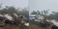 Queda de avi&atilde;o na Col&ocirc;mbia deixa 15 mortos  Foto: Reprodu&ccedil;&atilde;o/@RNEE_O/X