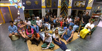 Brothers reunidos no BBB26 antes da sa&iacute;da de Matheus  Foto: Reprodu&ccedil;&atilde;o Globoplay