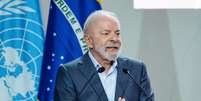 Presidente da República, Luiz Inácio Lula da Silva, durante a cerimônia de abertura da 30.ª Conferência das Partes da Convenção-Quadro das Nações Unidas sobre a Mudança do Clima (COP30).   Foto: Ricardo Stuckert / PR