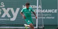  Foto: Cesar Greco/Palmeiras - Legenda: Lucas Evangelista ativou gatilhos estabelecidos na assinatura do contrato / Jogada10