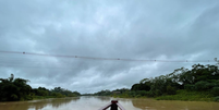 Rios transbordam no Acre no per&iacute;odo do inverno amaz&ocirc;nico  Foto: Adrielle Farias/Terra