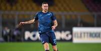 Adam Marusic (Lazio) durante jogo contra o Lecce, no dia 24.01.2026 Foto: LaPresse / Alamy